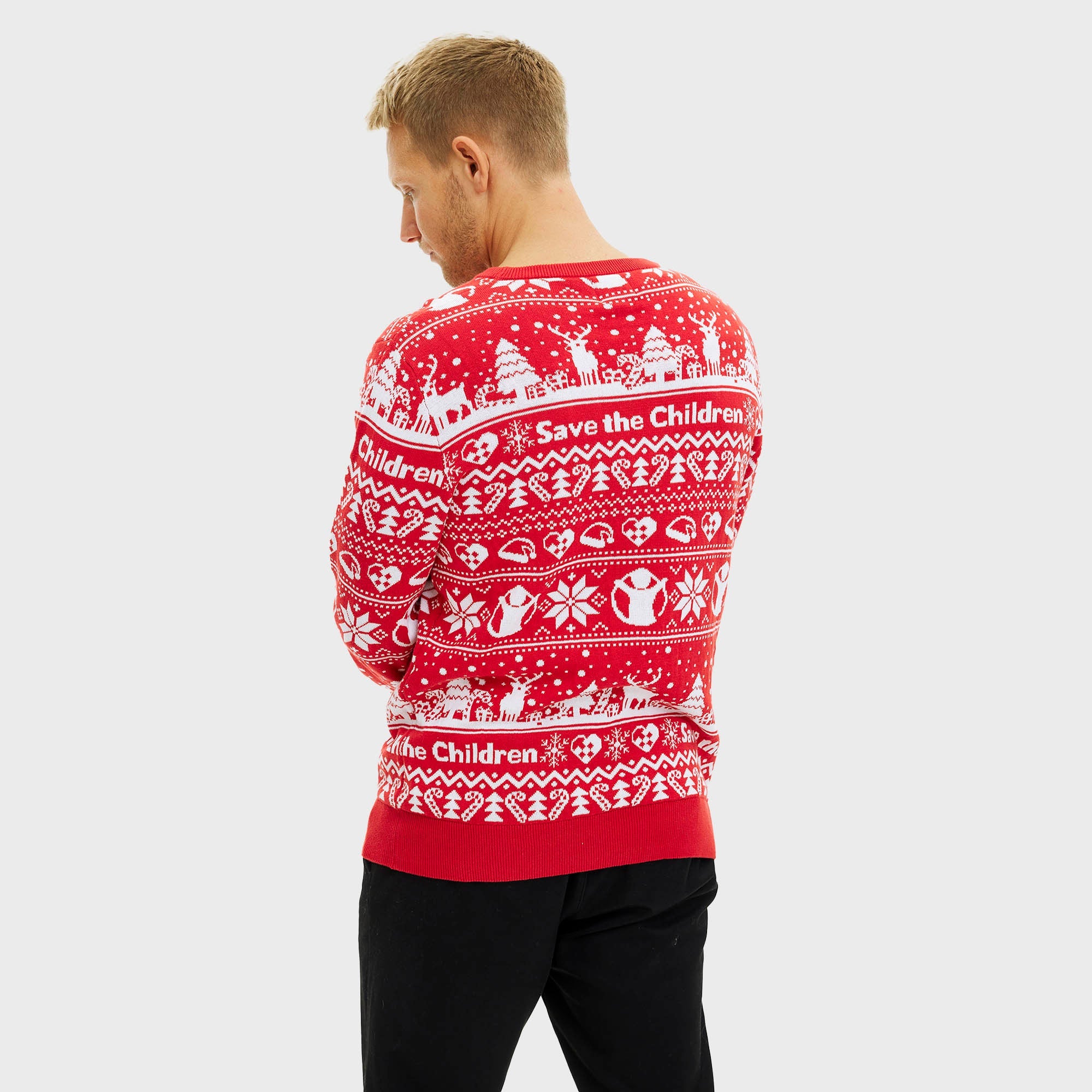 Save the Children julegenser - Herre.